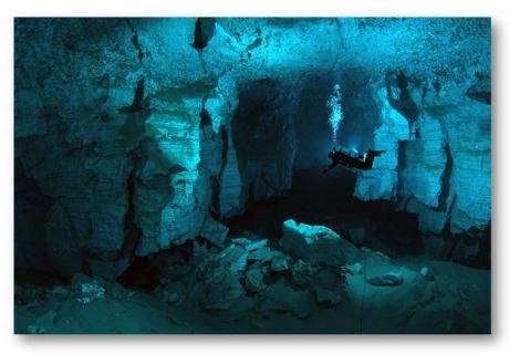 cave-diving